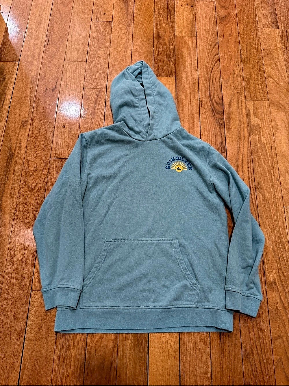 Quiksilver Blue Pullover Hoodie